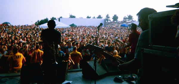 Me Onstage for Reel Big Fish
